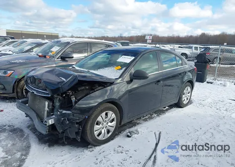 2012 Chevrolet Cruze Ls из США, поврежденный, VIN 1G1PC5SH9C7298445